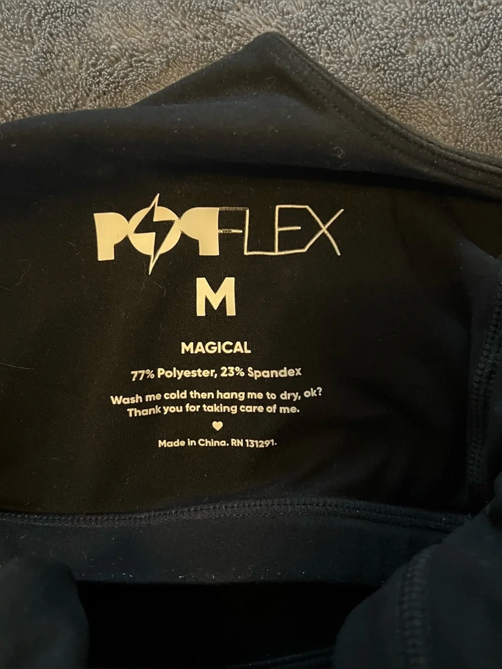 POPFLEX Twirl Dress in Black - Picture 10 of 14